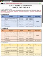 PPDB MTs Negeri 17 Jakarta Tahun Pelajaran 2022/2023 