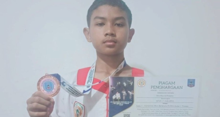 Siswa MTsN 17 Jakarta Raih Perunggu Kejuaraan Pencak Silat Jakarta Timur