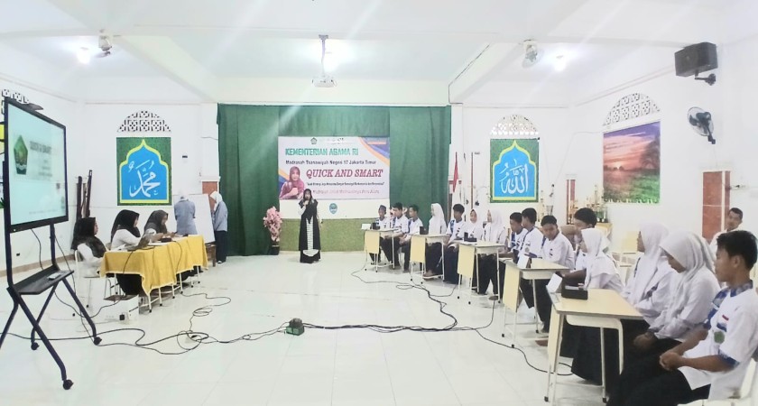 E-Newspaper MTsN 17 Jakarta Adakan Quick and Smart Edisi Ramadhan 1446 H