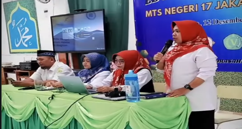 Rapat Dinas Akhir Semester MTsN 17 Jakarta