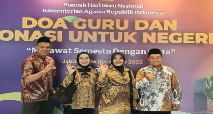 MTsN 17 Jakarta Ikuti Puncak Hari Guru Nasional (HGN) 2025