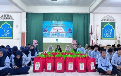 MTs Negeri 17 Jakarta Berbagi Kepedulian di Kegiatan Buka Puasa dan Santunan Yatim Dhuafa