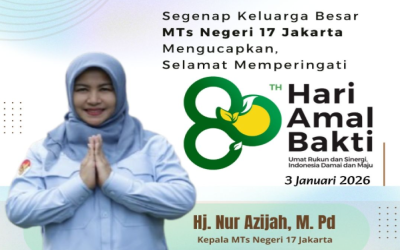 Selamat Hari Amal Bakti (HAB) ke-80 Kementerian Agama RI