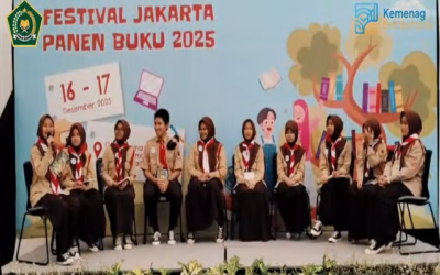 Luar biasa ! 10 Peserta Didik MTsN 17 Jakarta luncurkan Buku Fiksi ber-ISBN