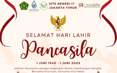 MTsN 17 Jakarta Ucapkan Selamat Memperingati Hari Lahir Pancasila