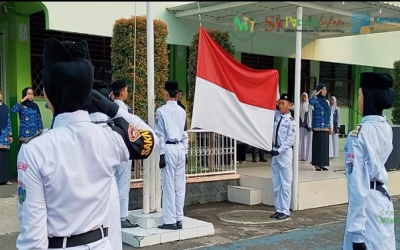 Upacara Peringatan Hari Pancasila di MTsN 17 Jakarta