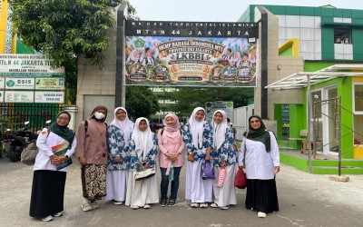 MTsN 17 Jakarta Kirim Lima Peserta Didik Terbaik Ikuti LKBBI di MTsN 44 Jakarta