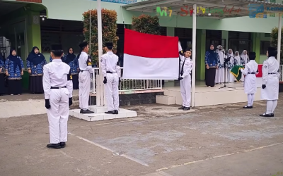 Sivitas MTsN 17 Jakarta Laksanakan Upacara Hari Sumpah Pemuda 2026